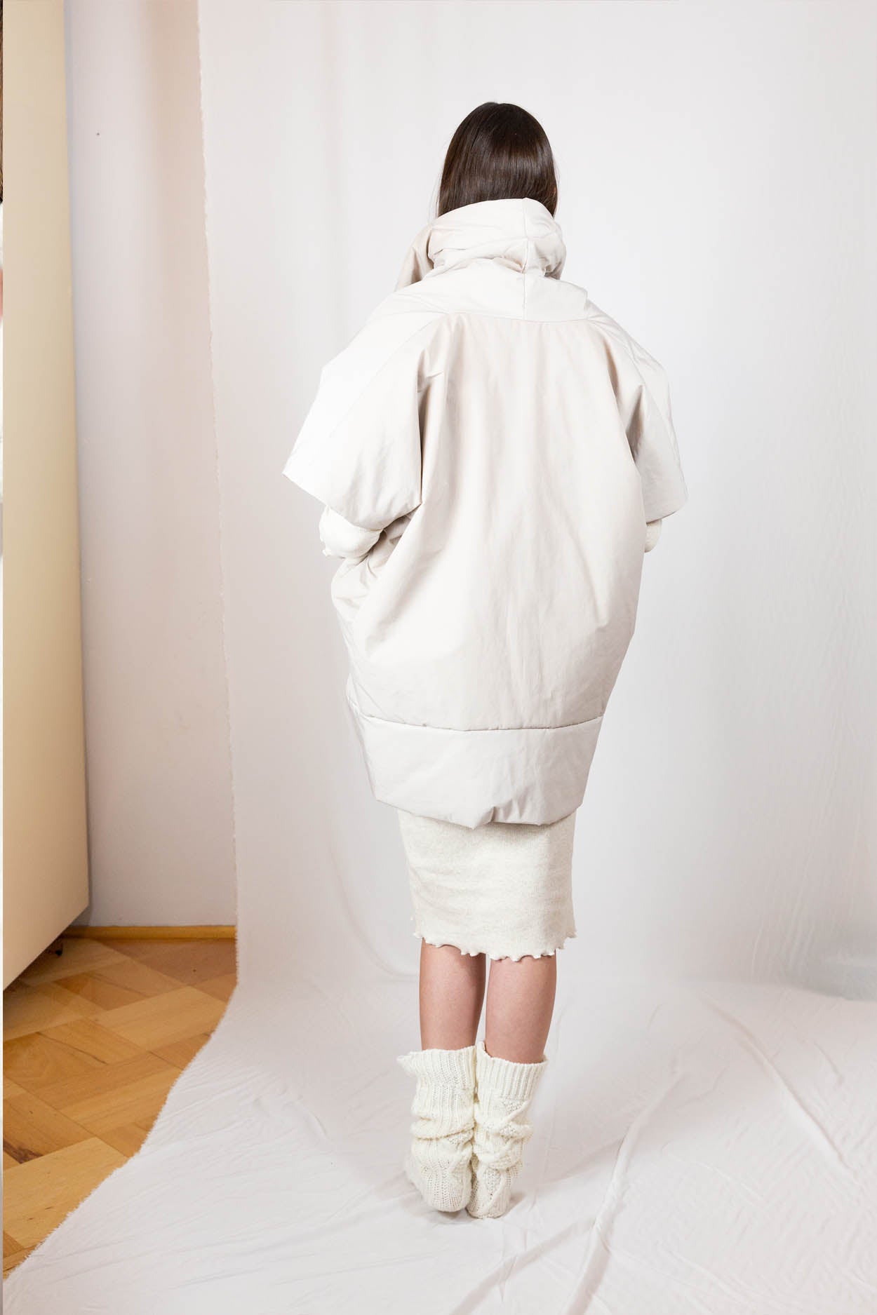 Kremowa kamizelka Fiora